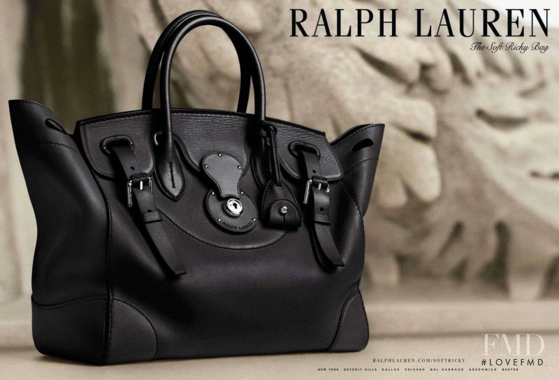 Ralph Lauren The Soft Ricky Bag advertisement for Autumn/Winter 2013