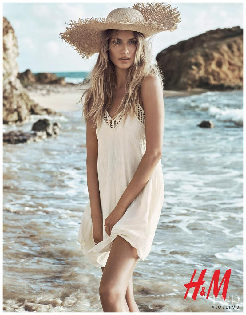 Natasha Poly featured in  the H&M advertisement for Spring/Summer 2015