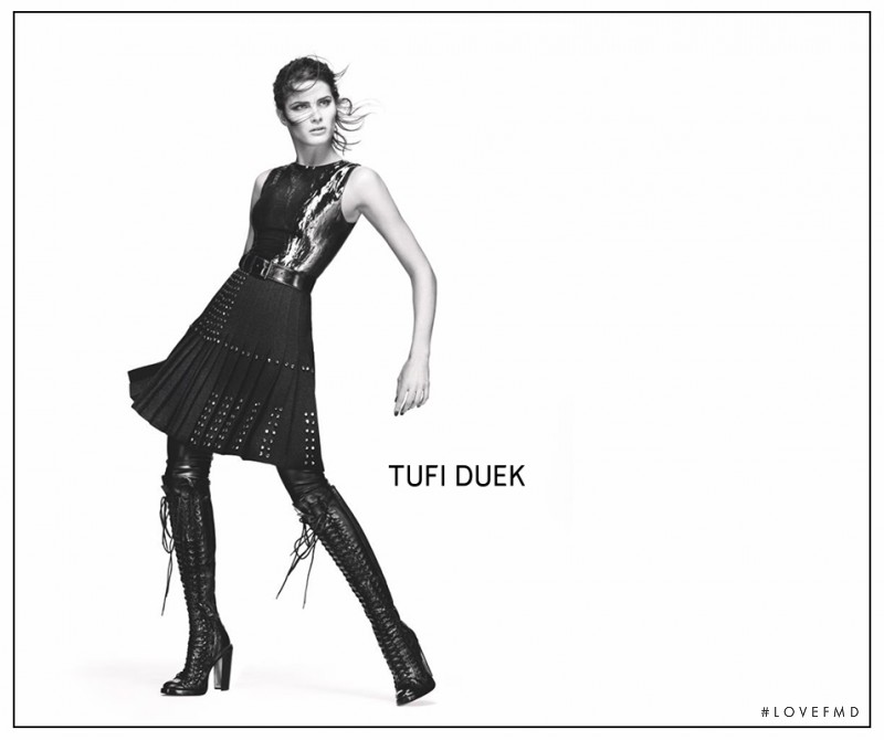 Isabeli Fontana featured in  the Tufi Duek advertisement for Autumn/Winter 2015