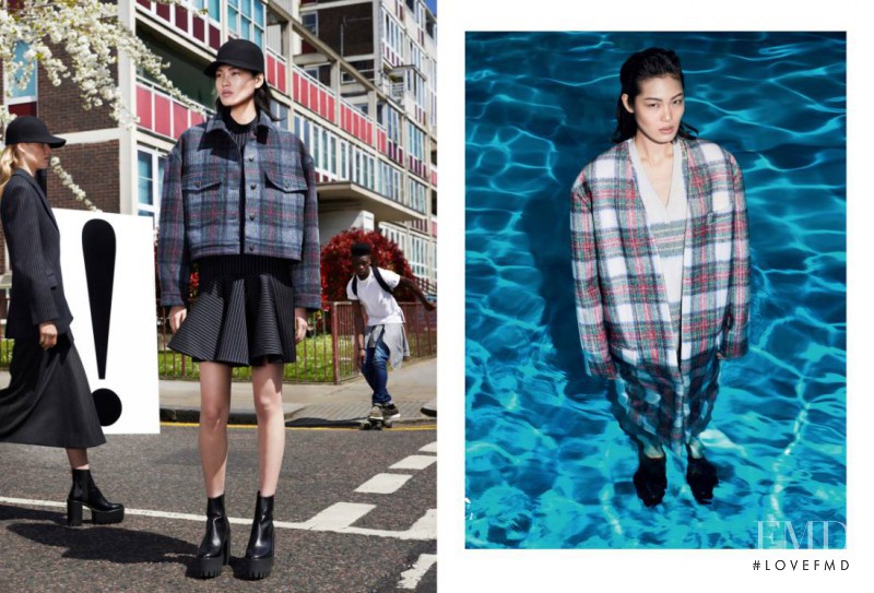 Chiharu Okunugi featured in  the Stella McCartney advertisement for Autumn/Winter 2013