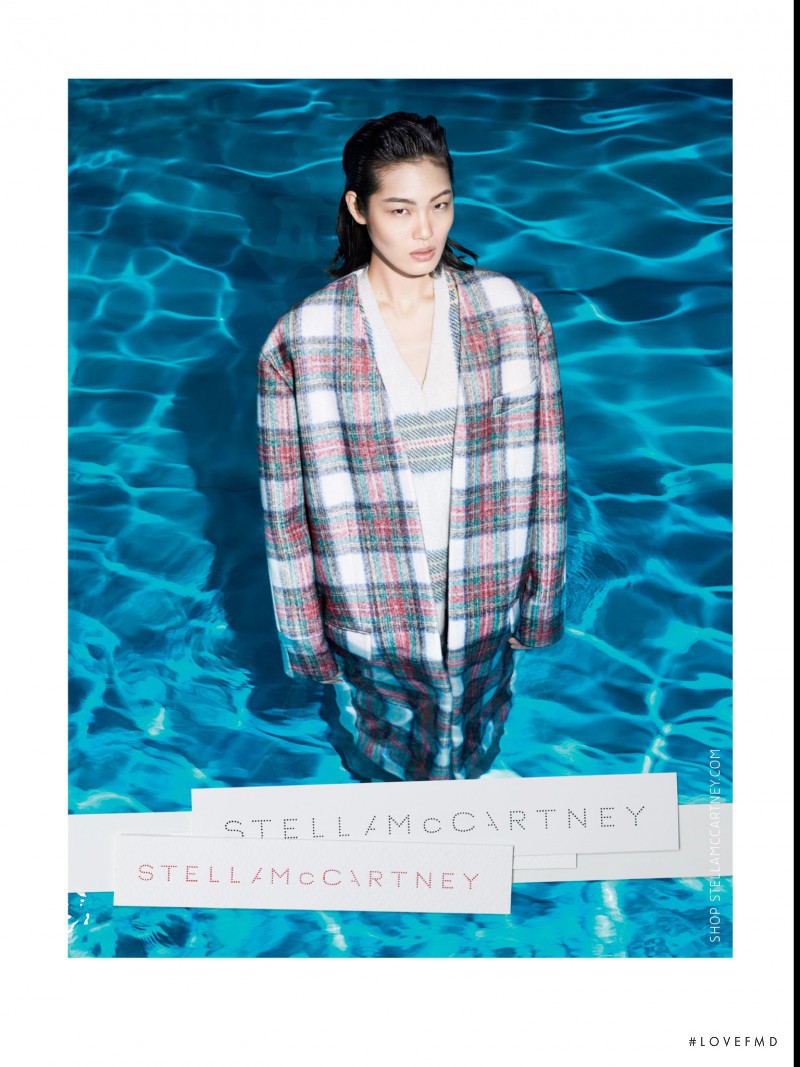 Chiharu Okunugi featured in  the Stella McCartney advertisement for Autumn/Winter 2013