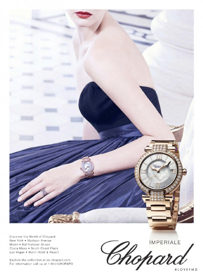 Chopard advertisement for Spring/Summer 2015