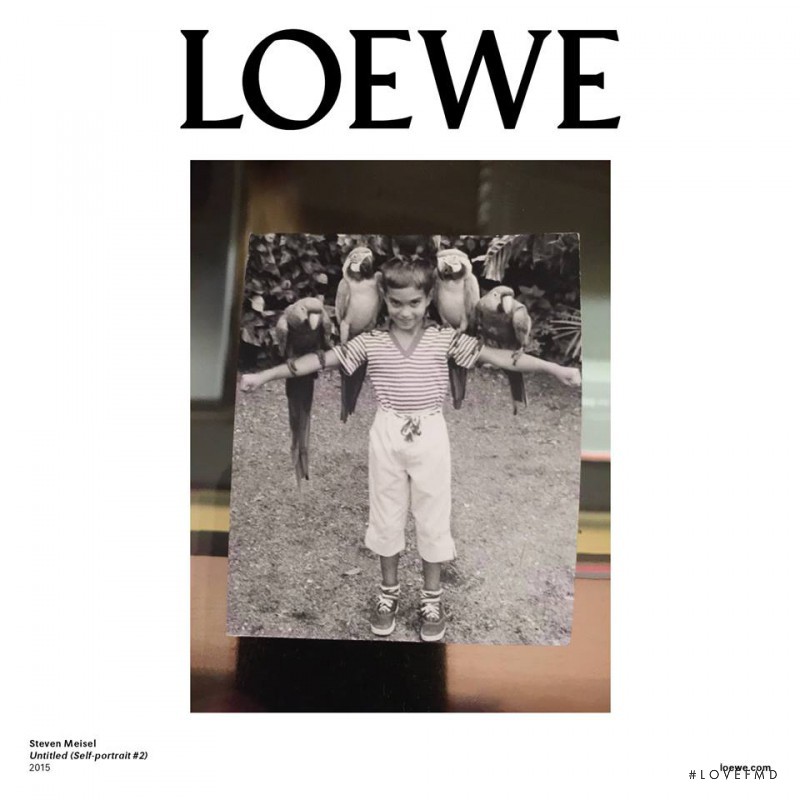Loewe advertisement for Autumn/Winter 2015