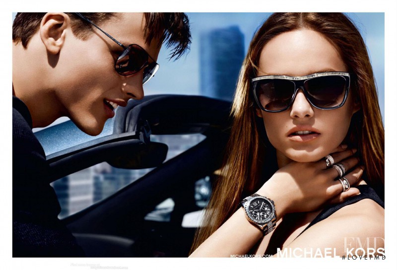 Karmen Pedaru featured in  the Michael Kors Collection advertisement for Autumn/Winter 2013