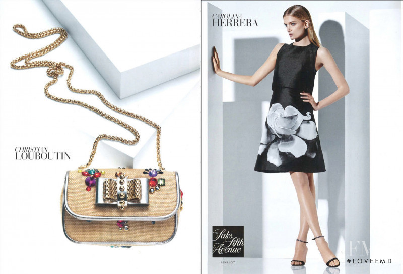 Saks Fifth Avenue advertisement for Spring/Summer 2015