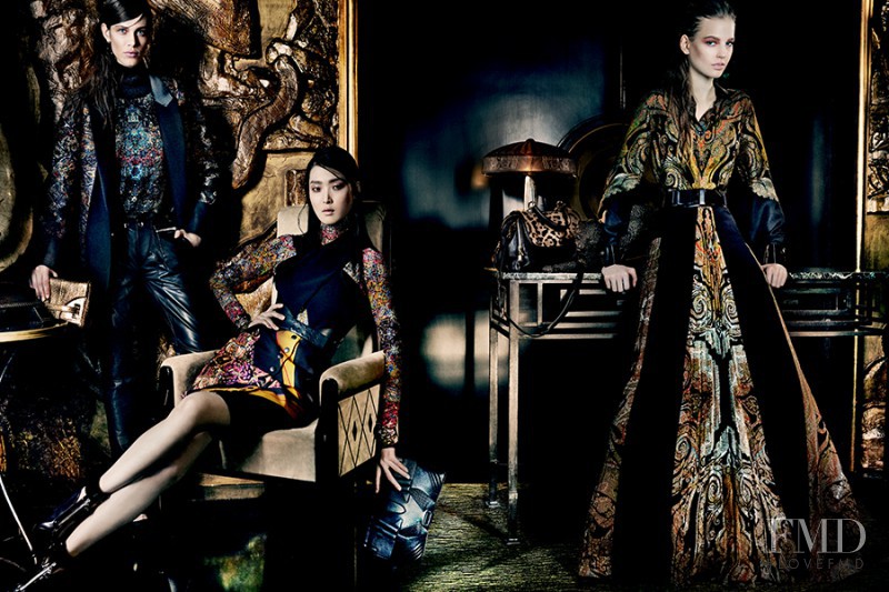 Aymeline Valade featured in  the Etro advertisement for Autumn/Winter 2013