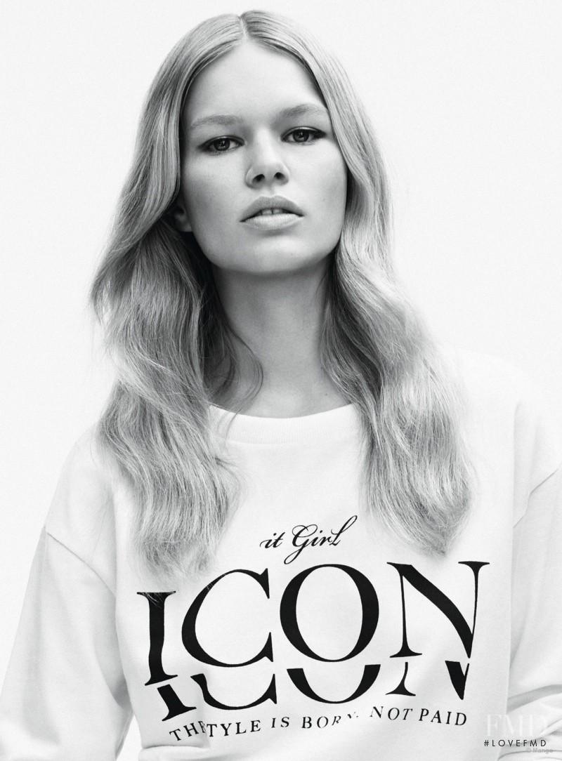 Anna Ewers featured in  the Mango advertisement for Spring/Summer 2015