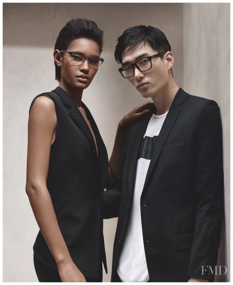Ysaunny Brito featured in  the Kenneth Cole advertisement for Spring/Summer 2015