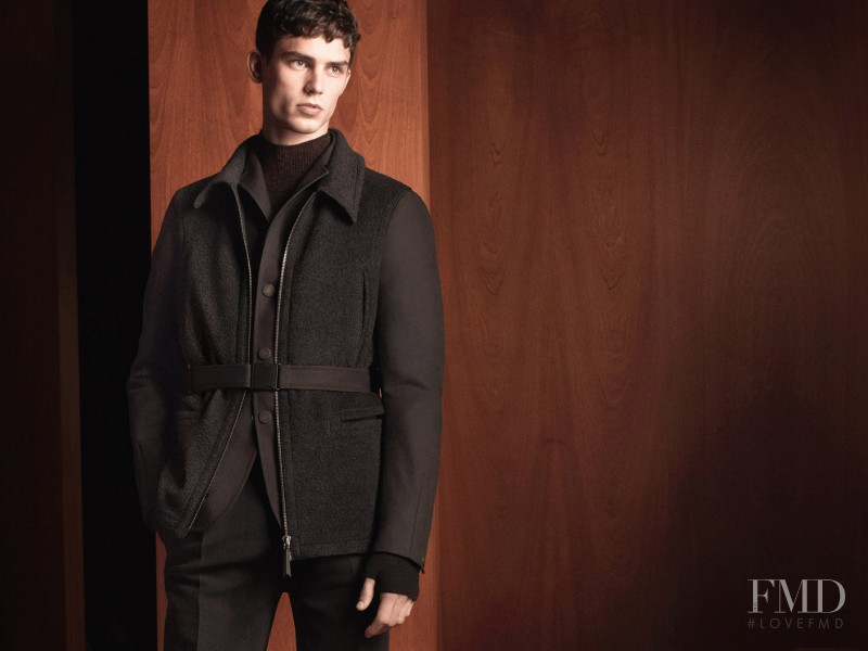 Arthur Gosse featured in  the ZZegna advertisement for Autumn/Winter 2013