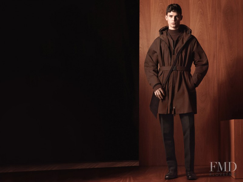 Arthur Gosse featured in  the ZZegna advertisement for Autumn/Winter 2013