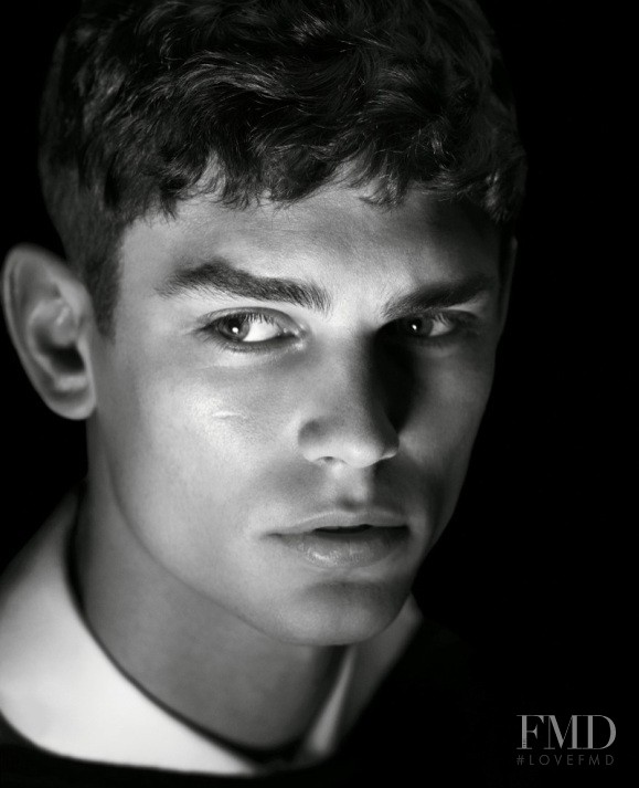 Arthur Gosse featured in  the ZZegna advertisement for Autumn/Winter 2013