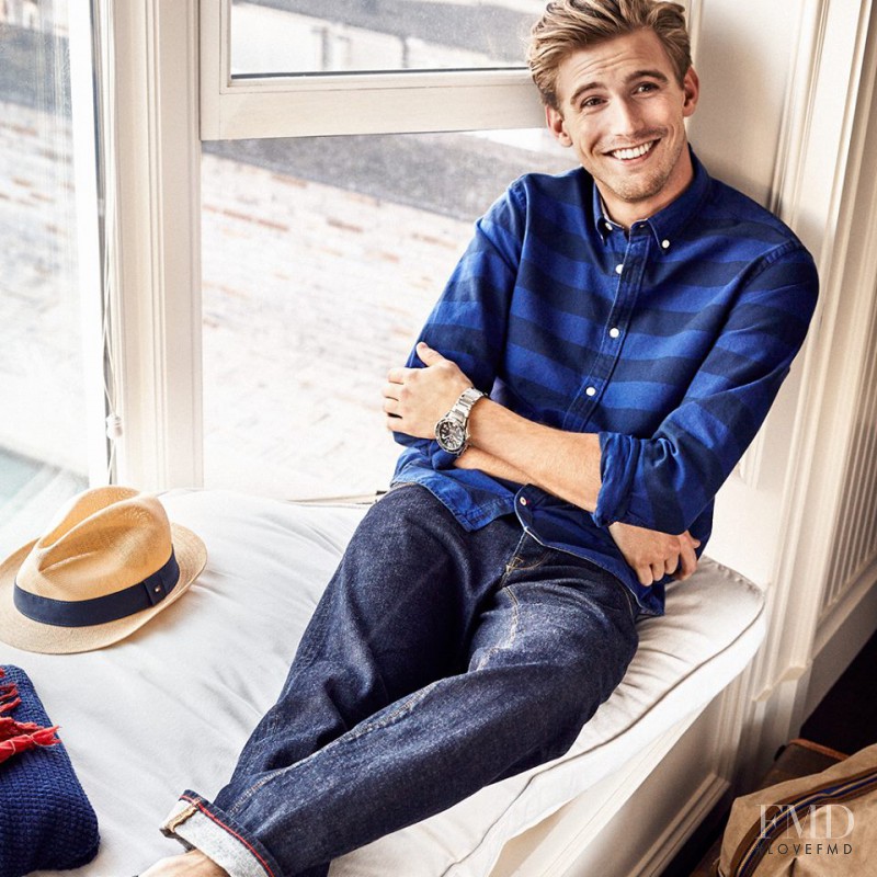 RJ King featured in  the Tommy Hilfiger advertisement for Spring/Summer 2015