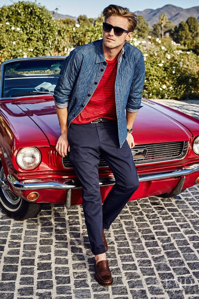RJ King featured in  the Tommy Hilfiger advertisement for Spring/Summer 2015