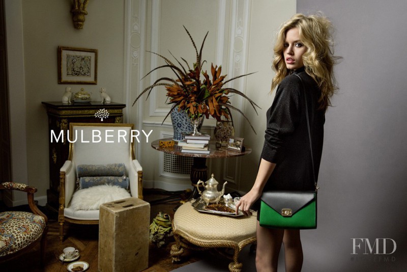 Georgia May Jagger featured in  the Mulberry advertisement for Spring/Summer 2015