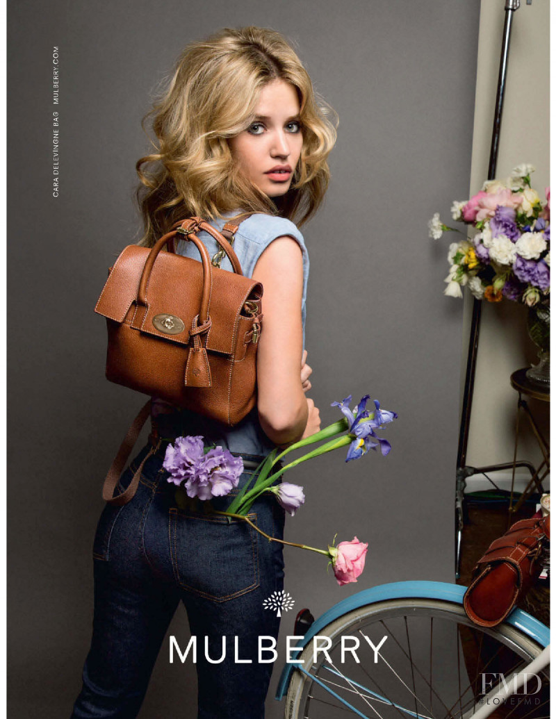 Georgia May Jagger featured in  the Mulberry advertisement for Spring/Summer 2015
