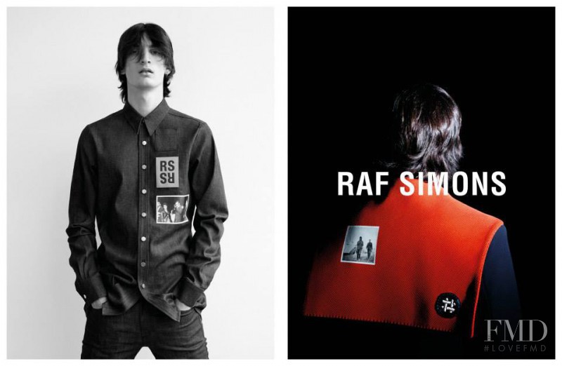 Raf Simons advertisement for Spring/Summer 2015