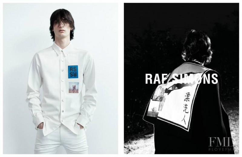 Raf Simons advertisement for Spring/Summer 2015