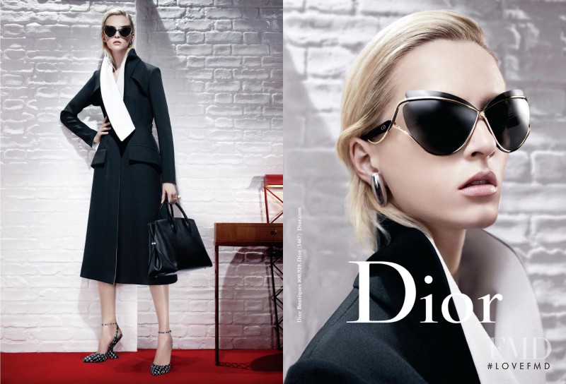 Daria Strokous featured in  the Christian Dior advertisement for Autumn/Winter 2013