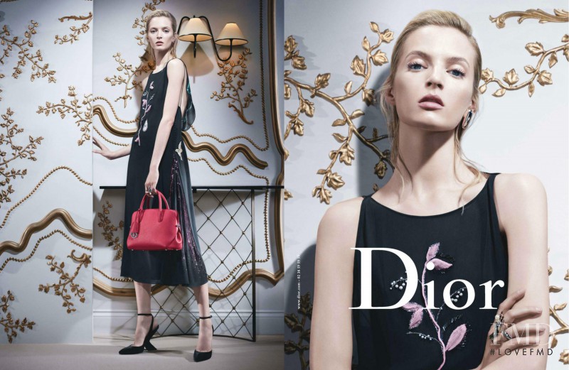 Daria Strokous featured in  the Christian Dior advertisement for Autumn/Winter 2013