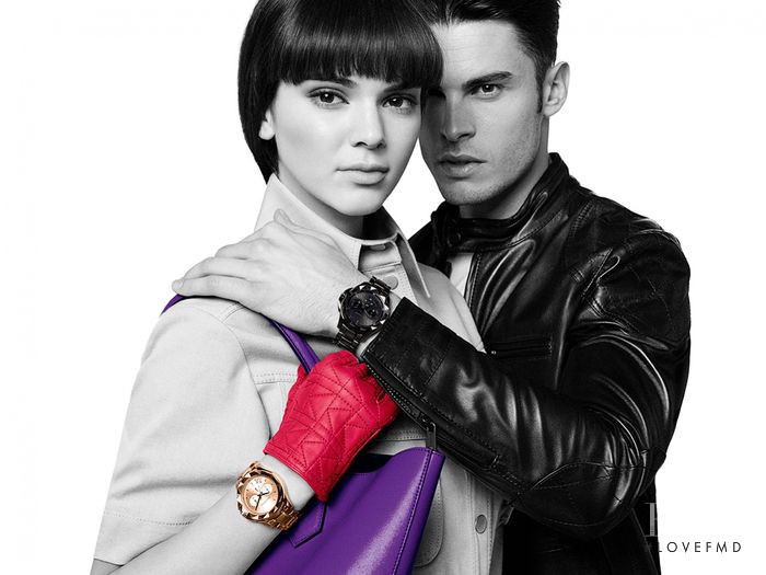 Kendall Jenner featured in  the Karl Lagerfeld advertisement for Spring/Summer 2015