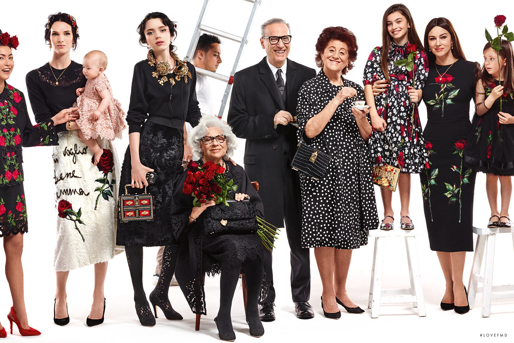Dolce Gabbana кампания Моника Белуччи