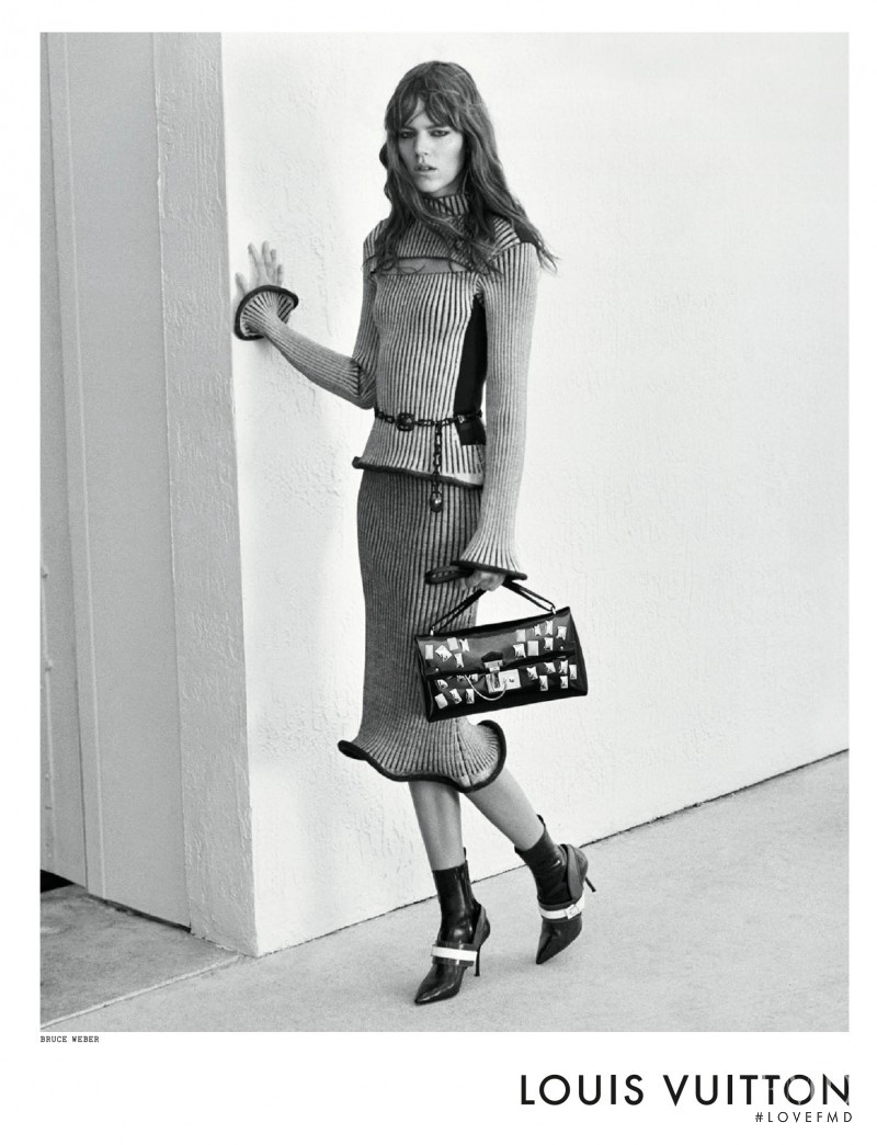 Freja Beha Erichsen featured in  the Louis Vuitton advertisement for Autumn/Winter 2015