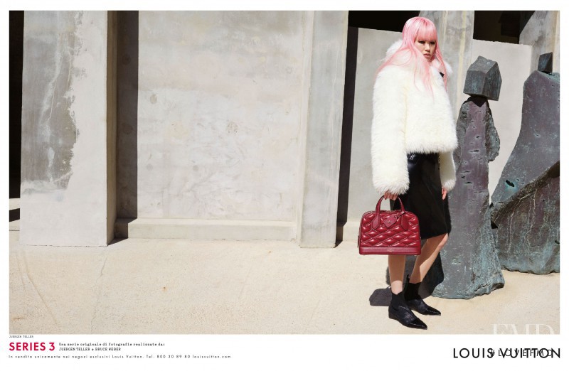 Fernanda Hin Lin Ly featured in  the Louis Vuitton advertisement for Autumn/Winter 2015