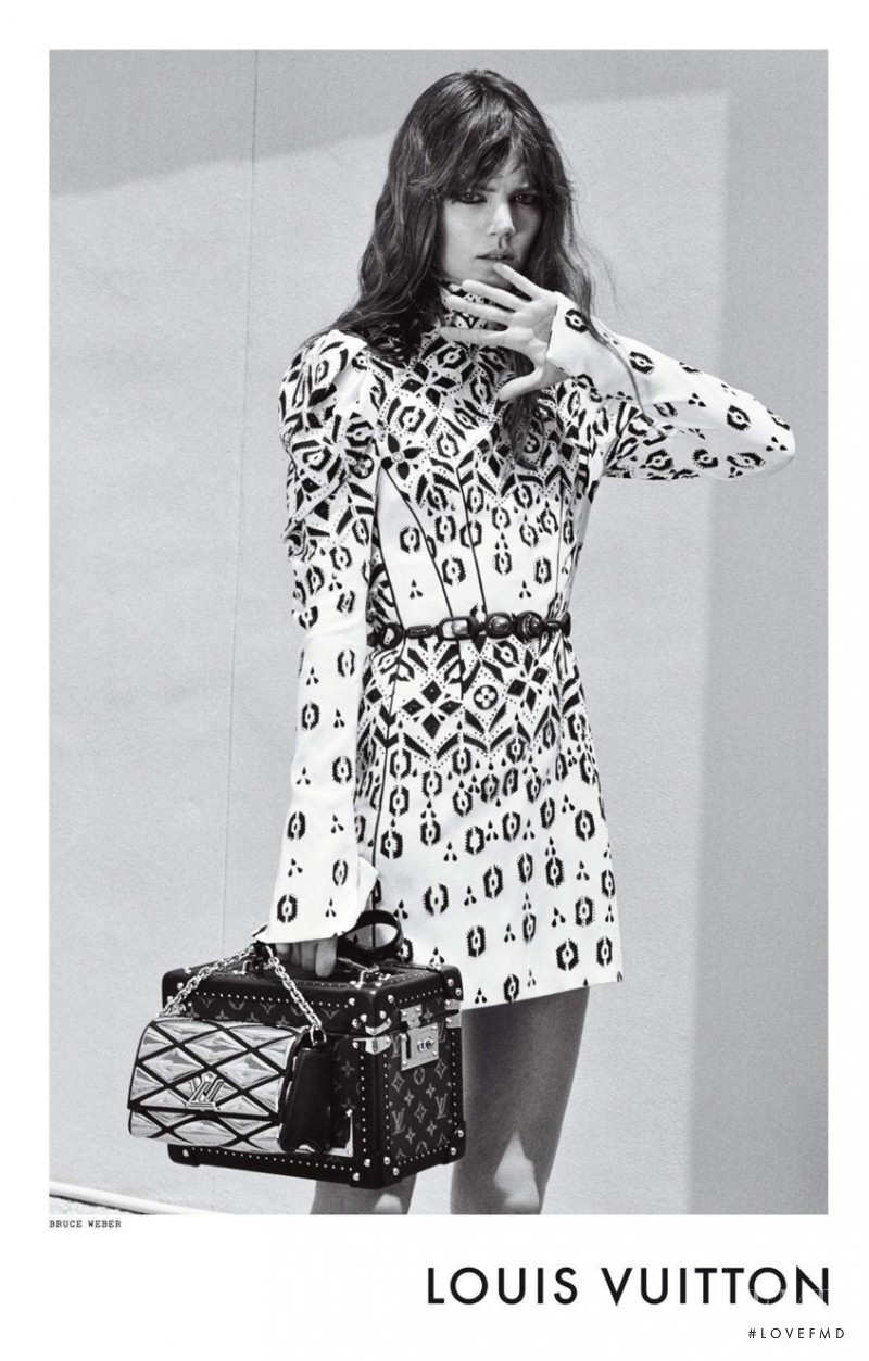 Freja Beha Erichsen featured in  the Louis Vuitton advertisement for Autumn/Winter 2015