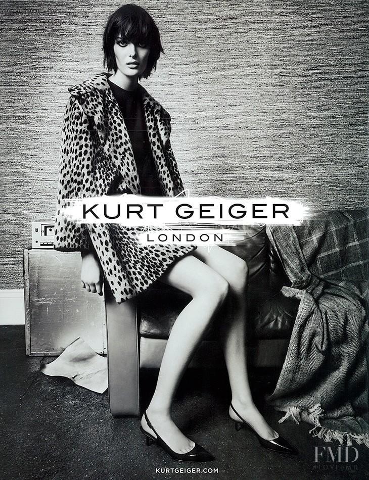 Sam Rollinson featured in  the Kurt Geiger advertisement for Autumn/Winter 2013