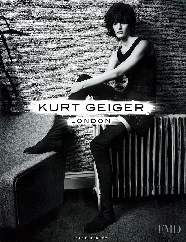 Sam Rollinson featured in  the Kurt Geiger advertisement for Autumn/Winter 2013