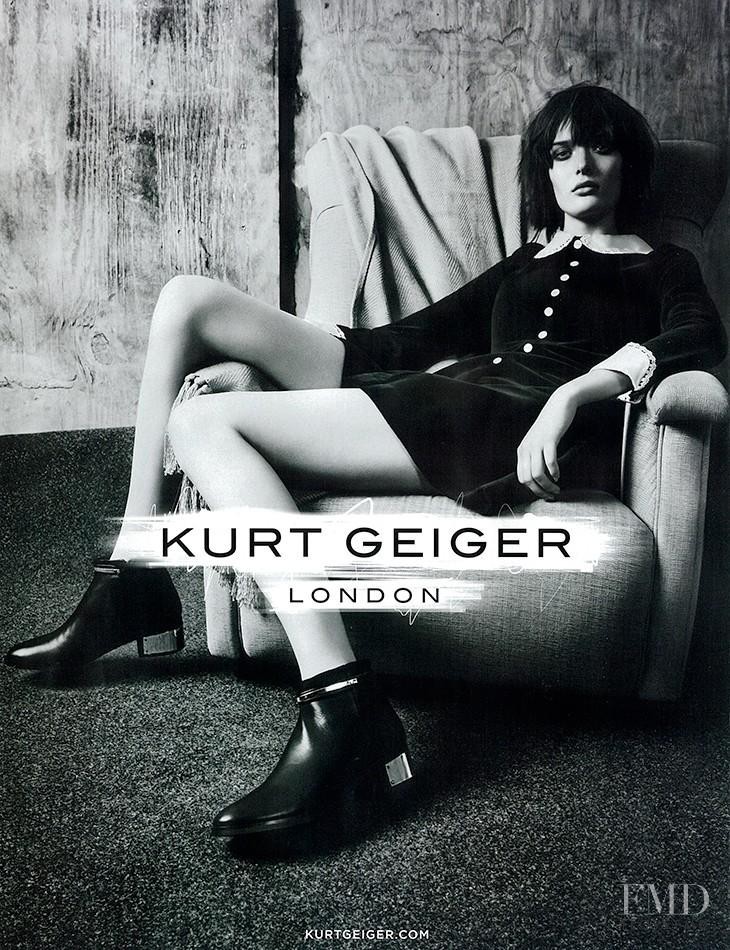 Sam Rollinson featured in  the Kurt Geiger advertisement for Autumn/Winter 2013