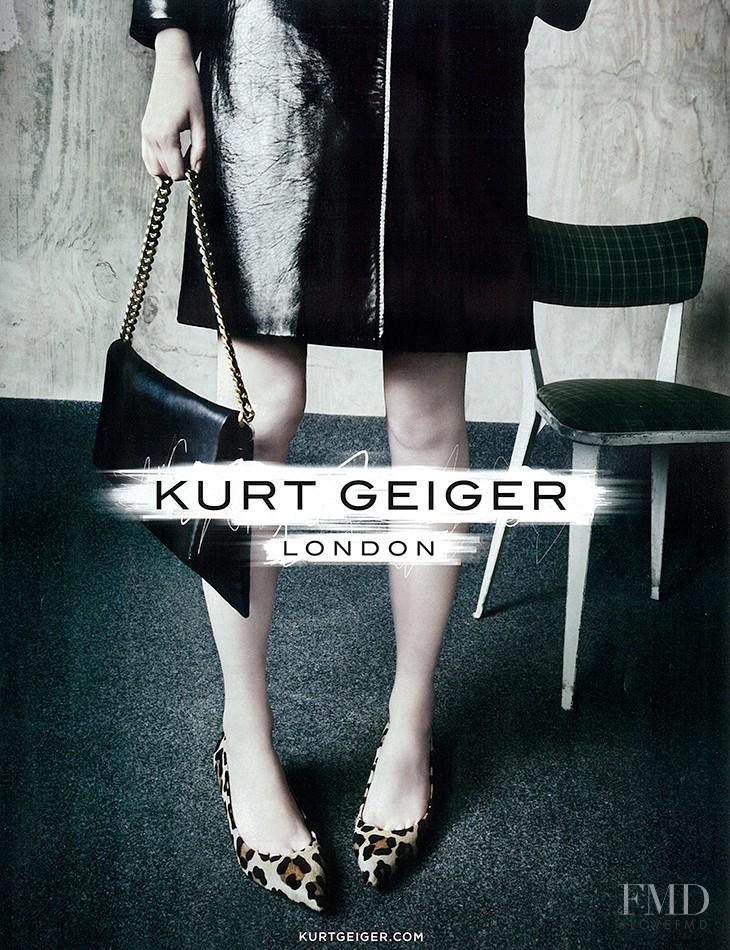 Sam Rollinson featured in  the Kurt Geiger advertisement for Autumn/Winter 2013