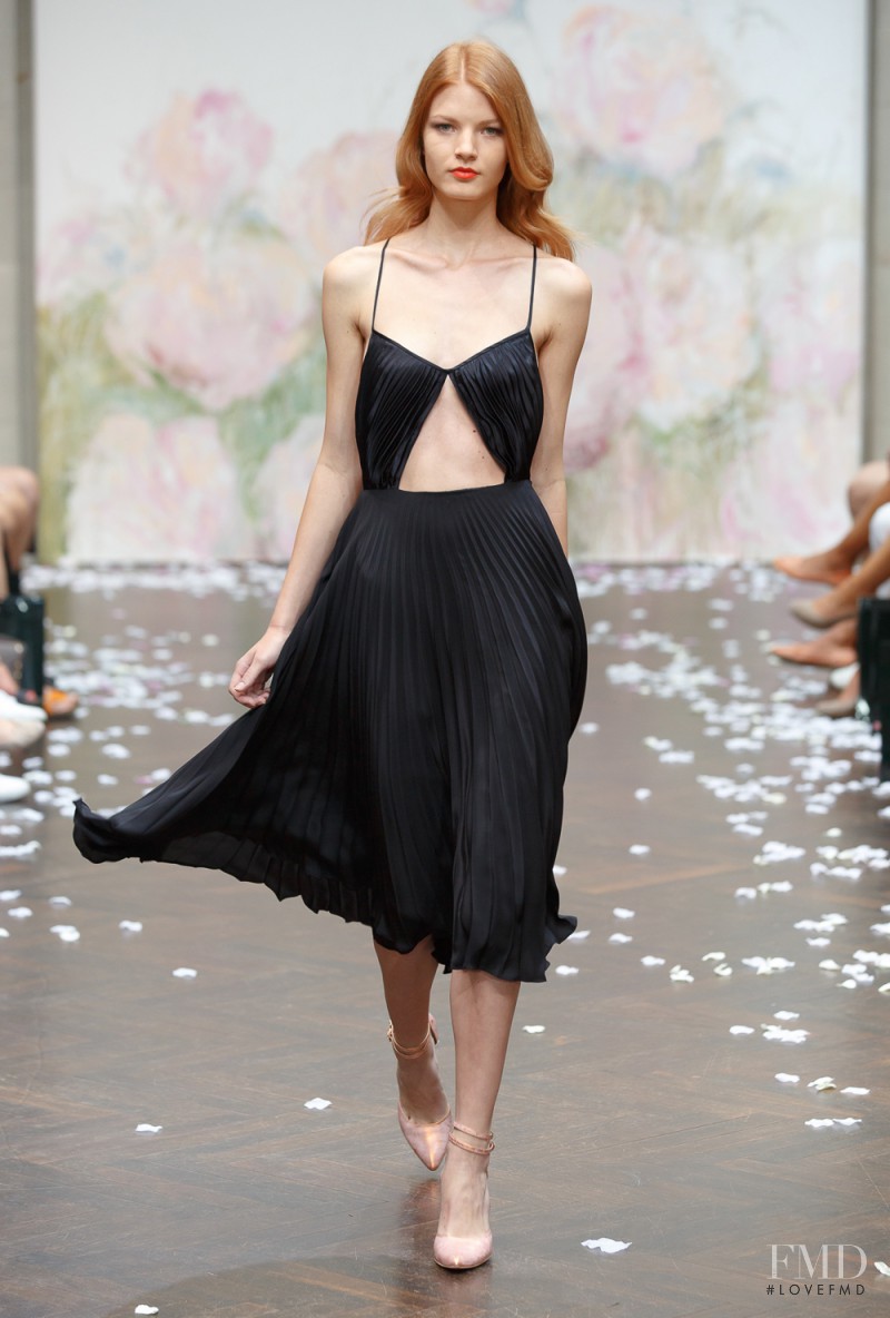 Luca Noemi Horvath featured in  the Frida Weyer fashion show for Spring/Summer 2015