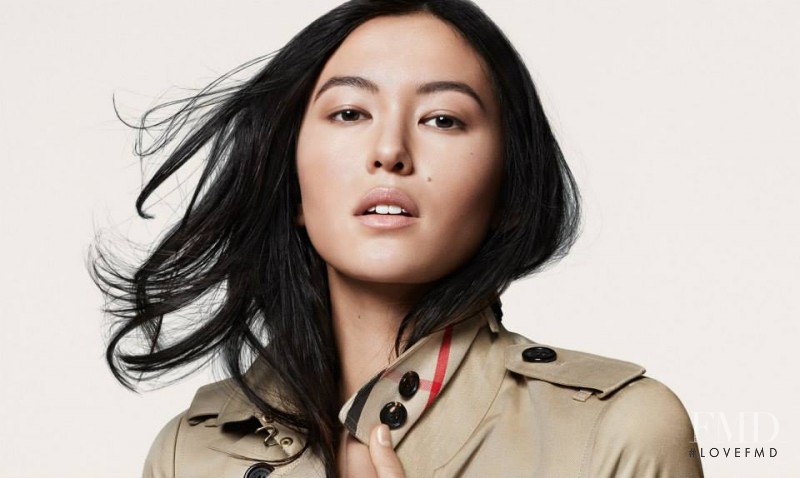 Li Ann Smal featured in  the Burberry Beauty Fresh Glow BB Cream advertisement for Spring/Summer 2014