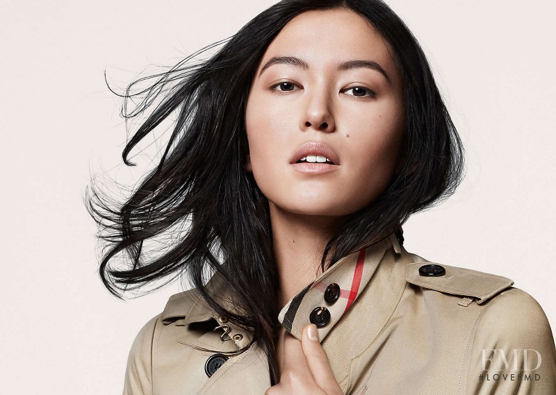 Li Ann Smal featured in  the Burberry Beauty Fresh Glow BB Cream advertisement for Spring/Summer 2014