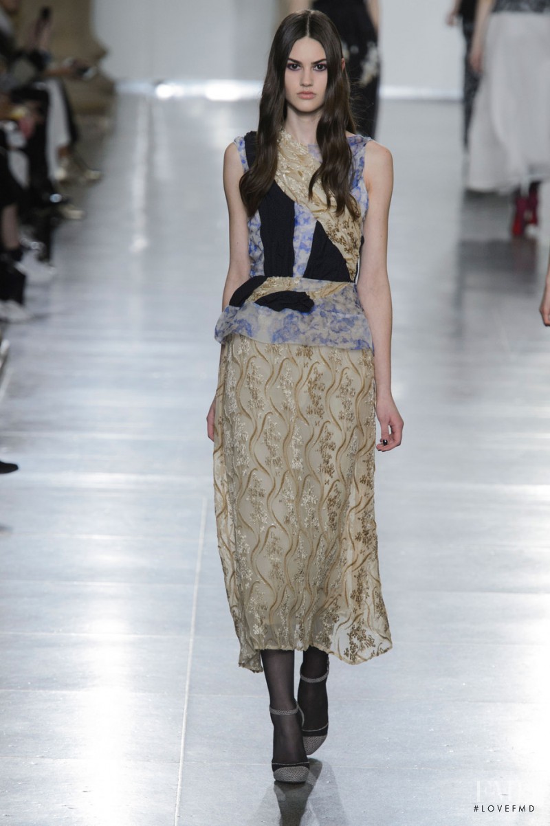 Oli Donoso featured in  the Michael van der Ham fashion show for Autumn/Winter 2015