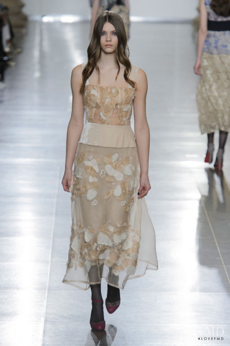 Xannie Cater featured in  the Michael van der Ham fashion show for Autumn/Winter 2015