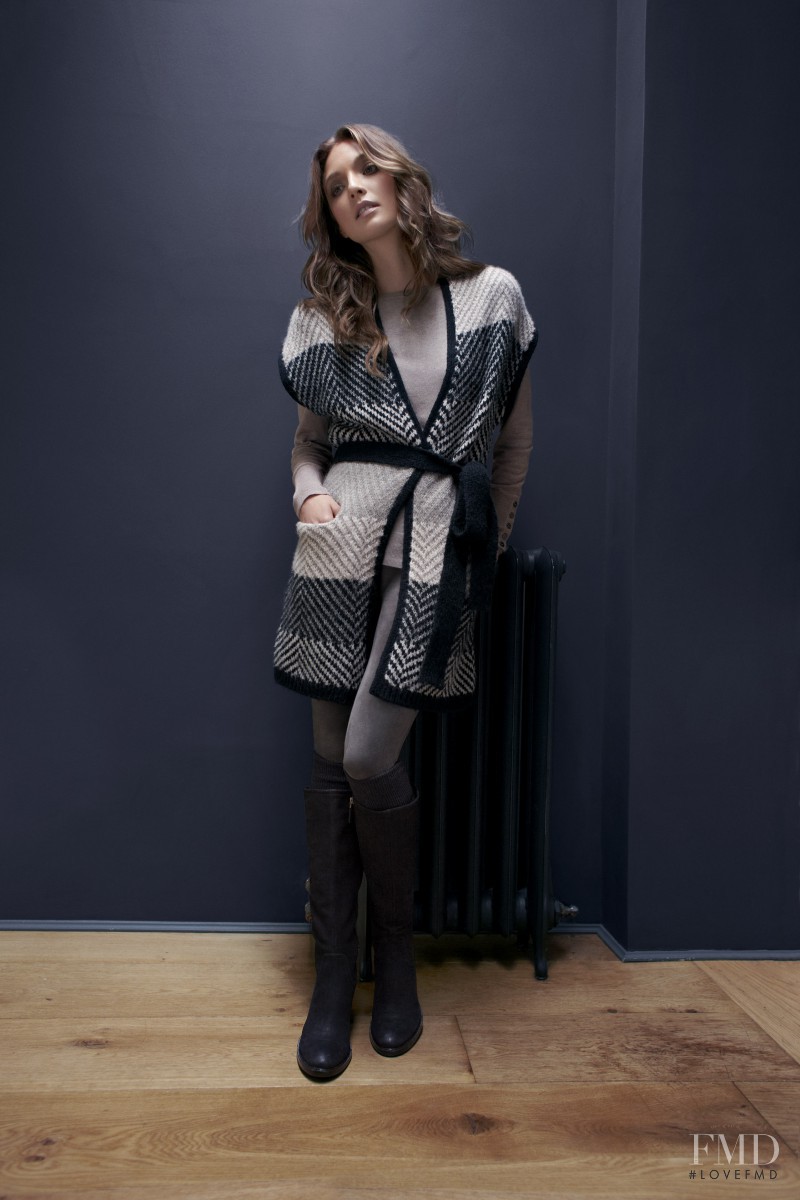 Jira Kohl featured in  the Mint Velvet advertisement for Autumn/Winter 2012