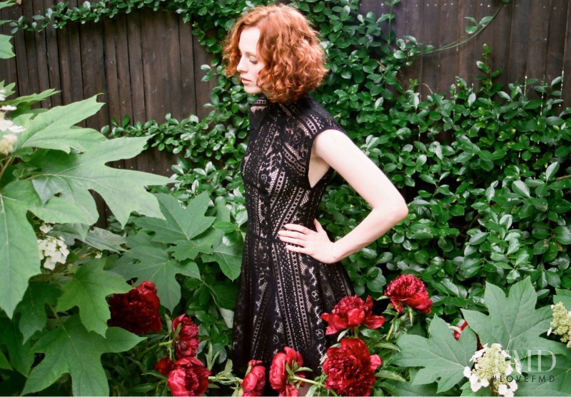 Karen Elson featured in  the Lover The Label advertisement for Autumn/Winter 2013