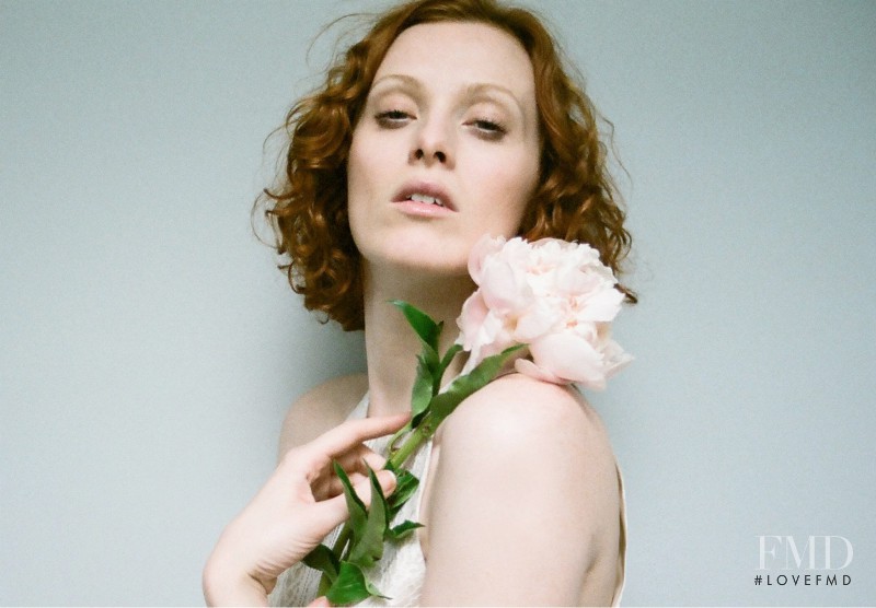 Karen Elson featured in  the Lover The Label advertisement for Autumn/Winter 2013