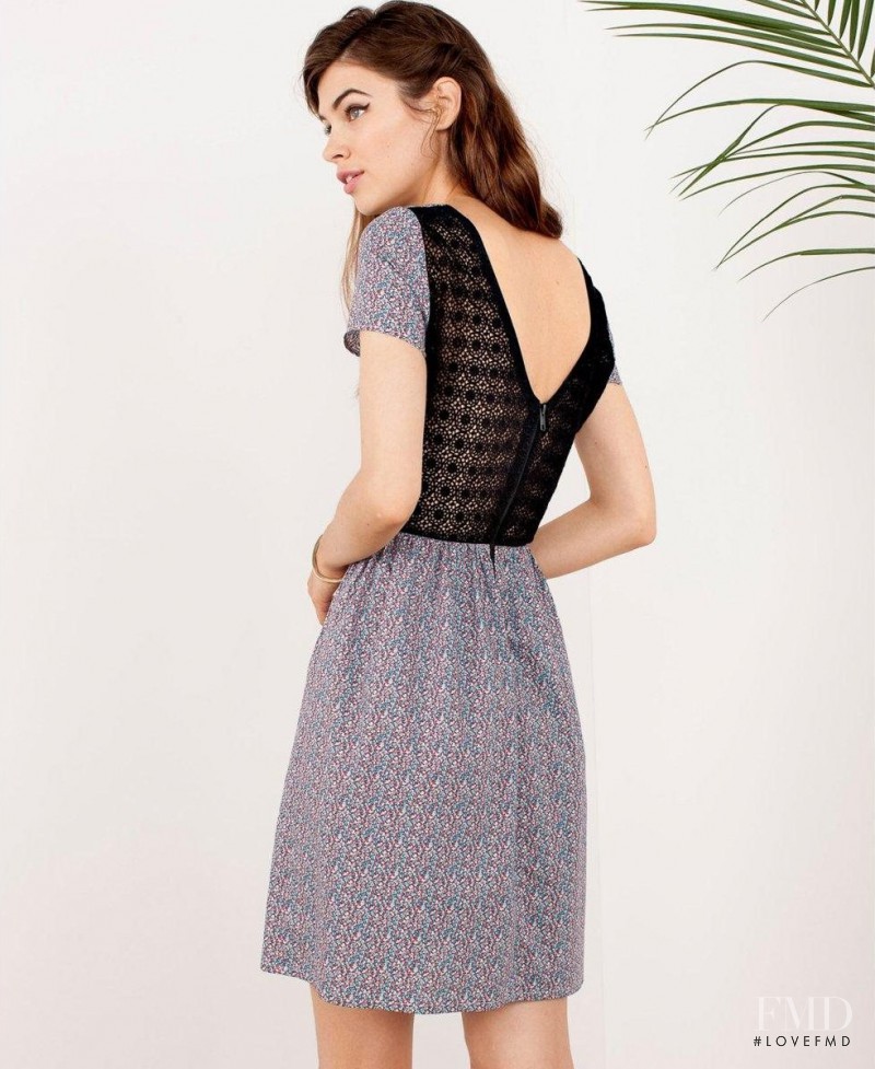 Iulia Carstea featured in  the La Redoute Mademoiselle catalogue for Spring/Summer 2015