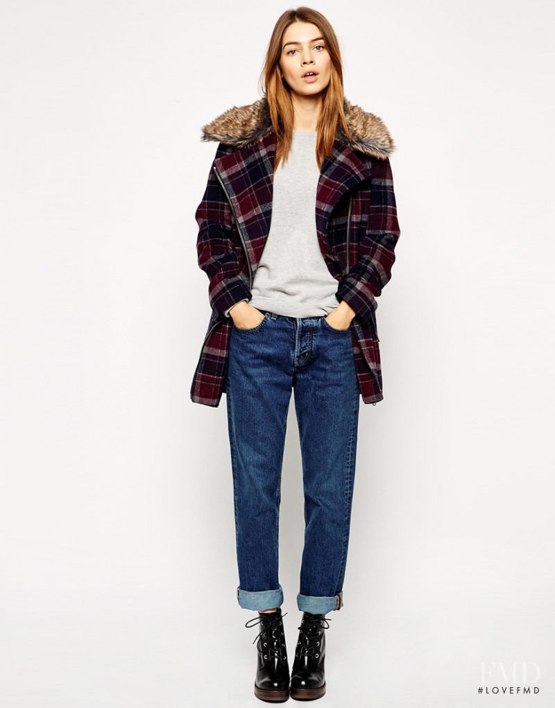 Iulia Carstea featured in  the ASOS catalogue for Autumn/Winter 2014