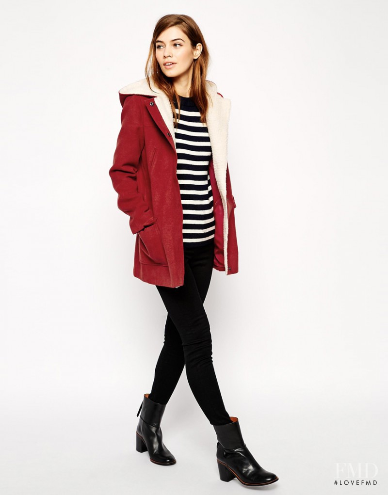 Iulia Carstea featured in  the ASOS catalogue for Autumn/Winter 2014