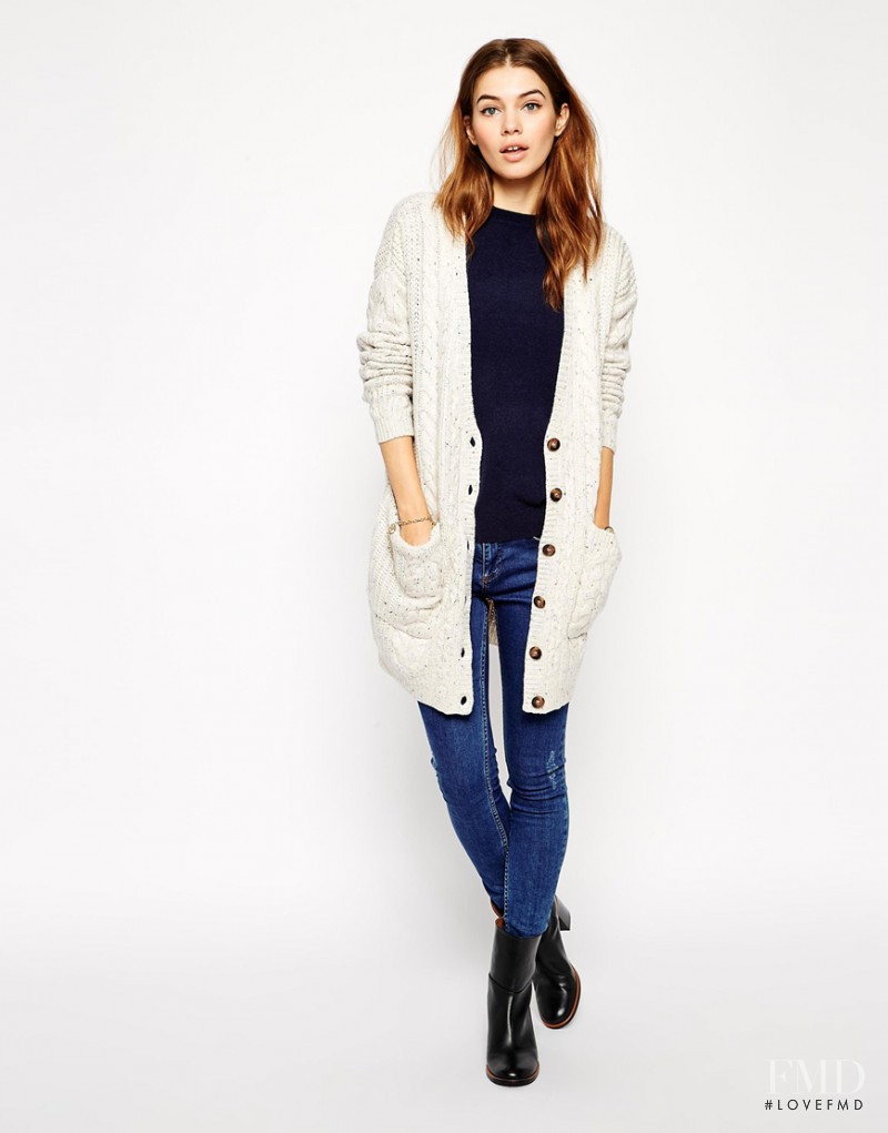 Iulia Carstea featured in  the ASOS catalogue for Autumn/Winter 2014