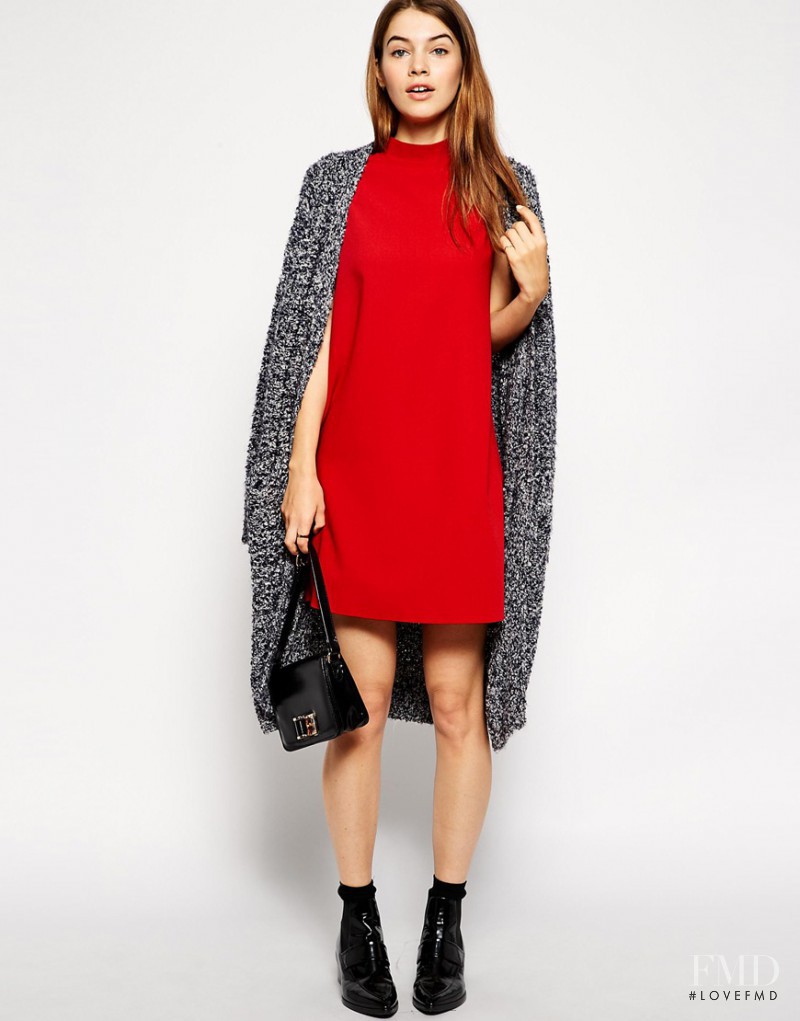 Iulia Carstea featured in  the ASOS catalogue for Autumn/Winter 2014