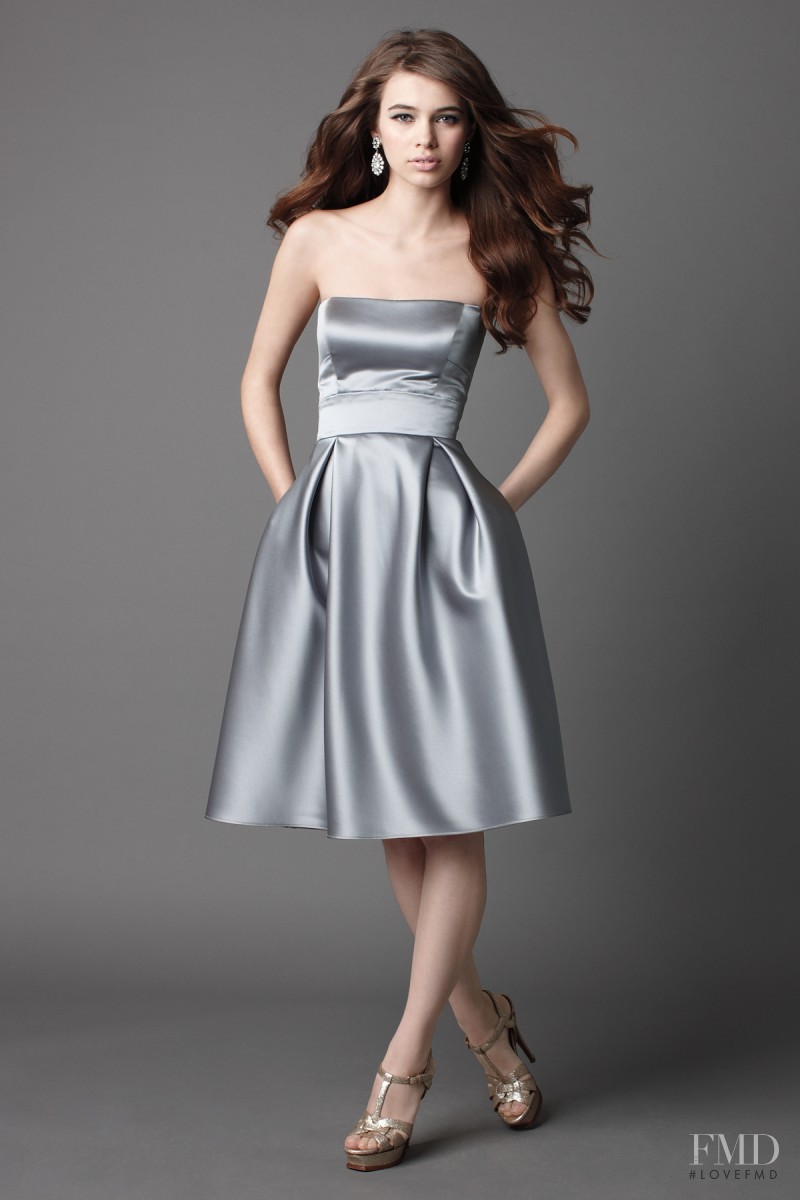 Iulia Carstea featured in  the Watters Bridesmade Collection catalogue for Spring/Summer 2010