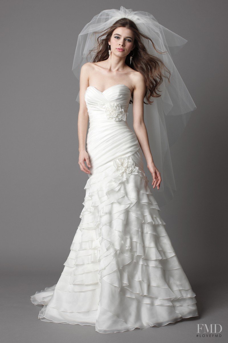 Iulia Carstea featured in  the Watters Bridal Collection catalogue for Spring/Summer 2010