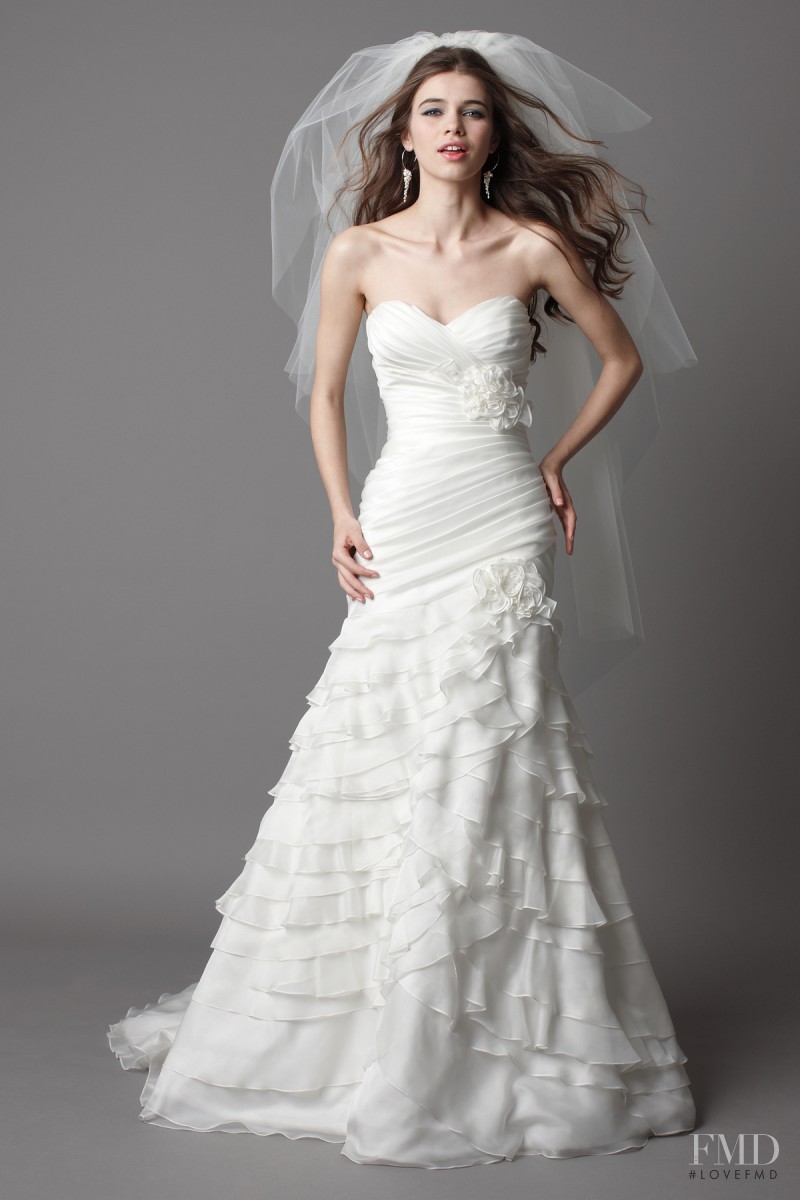 Iulia Carstea featured in  the Watters Bridal Collection catalogue for Spring/Summer 2010