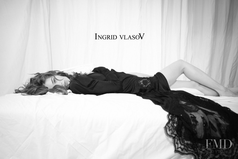 Iulia Carstea featured in  the Ingrid Vlasov advertisement for Spring/Summer 2010