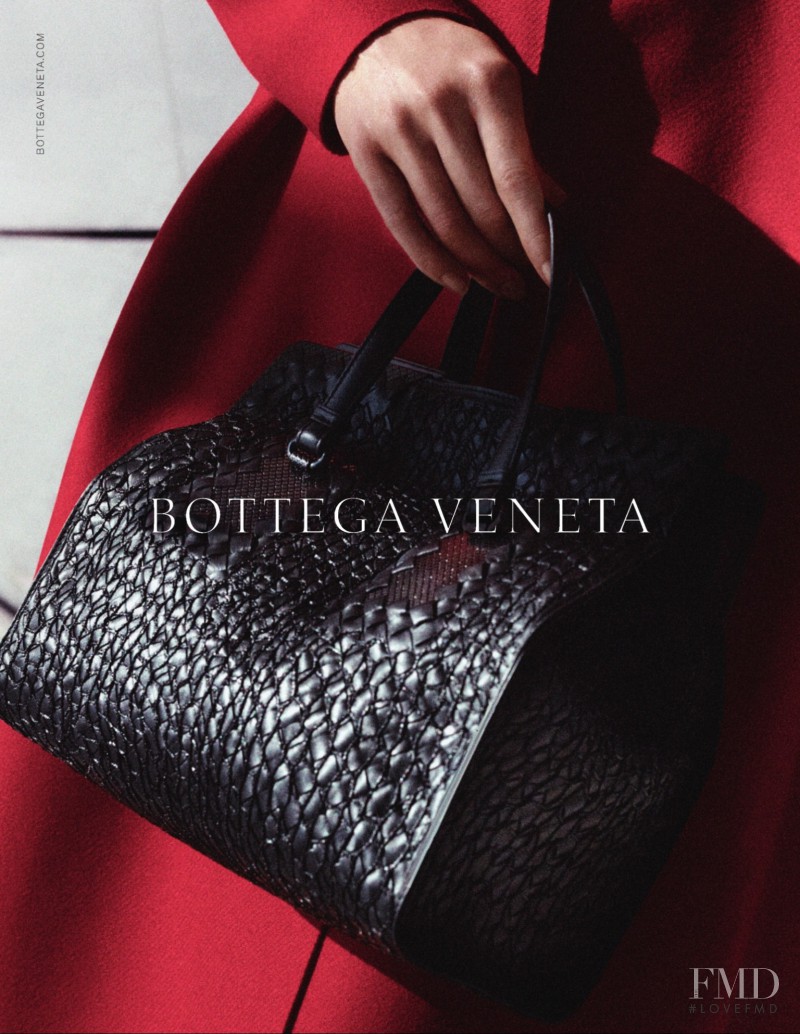 Raquel Zimmermann featured in  the Bottega Veneta advertisement for Autumn/Winter 2013